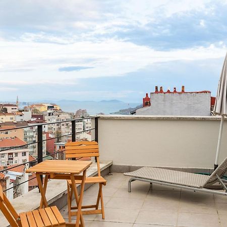イスタンブールMesmerizing Flat With Bosphorus View In Beyogluアパートメント エクステリア 写真